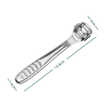 Miniatyrbillede 3 af 5: Hård Hud Høvl Fodfil, Rustfri Stål Rasp Filer Til Fodpleje Pedicure Hård Hud Høvl Barberkniv Med Æske, Fodfilhoveder Og 10 Ekstra Blade