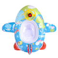 Miniatyrbild 1 av 5: Barnuppblåsbar pool flytring simring säte båt baby flygplansdesign style4