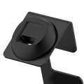 Miniatyrbillede 3 af 5: Til Xiaomi Smart Band 8 Ur Oplader Holder Metal Smartwatch Oplader Stand (uden Oplader) Black