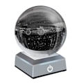 Miniatyrbillede 2 af 5: Solcellesystem Krystalkugle Solcellesystem Med Touch Switch LED Lysbase Kosmisk Model Med Planetnavn