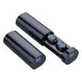 Miniatyrbild 1 av 5: Trådlösa öronsnäckor, Tws Bluetooth 5.0 Touch In-ear-hörlurar Vattentäta Hifi Stereo-öronsnäckor Med Hd-mikrofon & Laddningsfodral Handsfree-headset Snabbparning