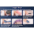 Miniatyrbilde 5 av 5: UV Gel Neglelakk Pastel 6 x 7 ml Shellac Semi-Permanent Neglelakksett, Hjemme Neglesalong Design Neglekunstsett