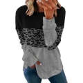 Miniatyrbillede 1 af 3: Dame Sweatshirt Jumpere Til Ascergery Kvinder UK Crewneck Stribet Vinter Mode Casual