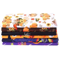 Miniatyrbild 3 av 5: 6 st jul bomullstyg 98*98 Fat Quarters Quilting Fabric Bundle Bomullstyg för quiltning sömnad lapptäcke Style 1
