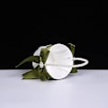 Miniatyrbillede 4 af 5: Blomsterpigekurv til bryllup, grøn perleblomsterkurv til bryllup, banket og dekorationer.