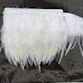 Miniatyrbild 2 av 3: 2 meter tupphackle fjäder trim klänning dekoration (vit)