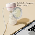 Miniatyrbillede 2 af 5: Elektrisk Brystpumpe Intelligent Alt-i-en Automatisk Elektrisk Brystpumpe Smertefri Brystmassager Bærbar Lydløs Amning Mælkefodring