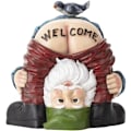 Miniatyrbild 1 av 5: Trädgårdsgnom Staty Vattentät Rolig Resin Trädgårdsfigurer Miniatyr Fairy Gnomes Trädgårdsdekoration