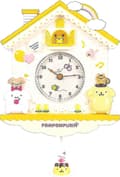 Melody Väggklocka 30 cm Tecknad Gungande Barn Flickor Vägg Quartz Klocka Heminredning Sovrum Tecknad Väggklocka Yellow