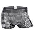 Miniatyrbild 5 av 5: Herr Boxershorts Underkläder Mesh Andas Bekväma Kalsonger Herr Boxershorts Man Kalsonger Red M