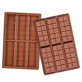 2 st chokladformar i silikon, godisformar i silikon, chokladtryffelformar, karamellformar i silikon, djupa silikonformar