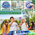 Miniatyrbillede 2 af 4: Flyvende Bold Legetøj Hover Orb 2022 Magisk Controller Mini Drone Boomerang Spinner 360 Roterende Spindende Ufo Sikker For Børn Voksne (blå) Purple