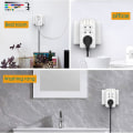 Miniatyrbillede 5 af 5: Usb Stikdåse, 7-i-1 Multistikdåse, 3 Usb og 1 Type-c Port, 3-vejs Stikdåseadapter med Usb Oplader (2 Euro Stikdåser og 1 Schuko Stikdåse)