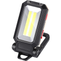 Pikkukuva 1 / 5: Led-työvalo, retkeilyvalo, ladattava LED-kohdevalo, ladattava työvalaisin, korjaamovalaisin, COB-taskulamppu magneettijalustalla autotalliin, leirintään