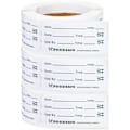 Miniatyrbilde 1 av 5: Matetiketter for catering, datolapper for matoppbevaring, 2,5 x 5 cm, flyttbare fryseetiketter for beholdere, lett å fjerne, datoklistremerke for matsikkerhet