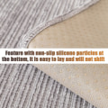 Miniatyrbild 3 av 5: 2023 Nytt Sofföverdrag Chenille Sofföverdrag För 3-Sits Soffa Överkast, Halkskydd L-formad Sofföverdrag, Möbelskydd Sofföverdrag För Sittkudde Soffa Grey Sofa cushion 70x150cm