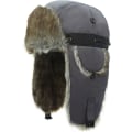 Miniatyrbillede 1 af 5: Bomber Hat Russerhat Jagthat Unisex Kunstpels Hue Øreklap Vinterhat Til Mænd Grey