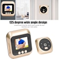 Miniatyrbild 3 av 5: Digital Dörrtittare med 2,4 tum TFT LCD, Intelligent Dörrkikarfäste Rörelsedetektering Infraröd Nattseende 135° Visningsdörrklocka Intercom