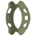 Miniatyrbild 5 av 5: Skyddande fodral för Garmin epix Pro (Gen 2) 42mm /Fenix 7S Pro/7S, mjuk TPU ihålig ram Jungle Green