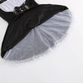 Miniatyrbild 5 av 5: Kvinnors Oktoberfest Dräkt, Halloween tysk bayersk Dräkt Sammet Dirndl Klänning Black Small