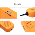 Miniatyrbillede 4 af 5: RJ11 Netværkskabel Tester Linje Finder Detektor Værktøj (Gul