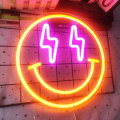 Miniatyrbild 1 av 4: Smiley Face Neon Skylt Dimbar Smiley Face Led Skylt Smile Neon Skylt För Väggdekor Smiley Face Dekor För Sovrum Barnrum Smiley Neon Skylt För Rum D