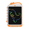 Pikkukuva 1 / 5: LCD-kirjoitustaulu lasten leluihin, kirkkaat värikkäät LCD-piirustusalustat orange 10inch