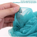 Pikkukuva 3 / 5: 4 kpl Kylpy Suihku Loofah Sieni 60g Verkkopallo Sieni Pesuri Naisille Ja Miehille