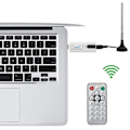 Miniatyrbilde 3 av 5: USB 2.0 Tuner DVB-T2 / DVB-T DVB-C DAB SDR FM USB-pinne Digital HDTV F Bærbar PC