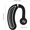 Pikkukuva 4 / 5: Bluetooth-kuuloke, K21 Business -langattomat kuulokkeet mikrofonilla, yksittäinen korvanappi melua vaimentavalla mikrofonilla