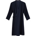 Pikkukuva 1 / 5: Miesten kimono kylpytakki kevyt puuvillainen kimono kylpytakki pitkä kylpytakki pyjama yöasu yöpaita taskulla Navy Blue 3XL