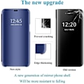 Miniatyrbild 4 av 4: Samsung Galaxy S10 Plus Clear View Folio Case - Blå