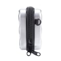 Miniatyrbild 4 av 5: BAELLERRY N1206 ABS+PC Hård Skal Kosmetika Väska Toalettväska Organizer Mini Crossbody Väska Silver