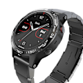 Miniatyrbild 2 av 2: Ringfodral för Garmin Fenix 5 Plus, skyddande ring i metall för sportklocka Black  Red