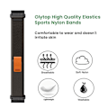 Miniatyrbild 2 av 5: För Garmin Tactix 7 Pro/Fenix 7X/Fenix 6X Pro 26mm Nylon Watch Band Trail Loop Justerbar Rem Blue