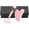 Miniatyrbillede 2 af 5: Jade Roller Gua-sha Ansigts Gua Sha Rose Quartz Ansigts Jade Massager Jade Sten