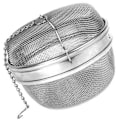Miniatyrbillede 1 af 5: Ekstra Stor Krydderikugle/Urteinfuser i Rustfrit Stål, 4,5\"d