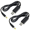 Miniatyrbild 3 av 5: Usb Boost-omvandlare för DC 9v 12v Usb Step-up-anslutningskabel för DC 5.5x 2.1mm