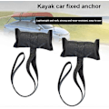 Pikkukuva 3 / 5: Kiinnityshihna Surffilaudan Hihnat Pyörän Hihna Avaa Konepelti Kaksoiskoukku Ja k Kiinteä Auto Kiinteä Black (2 Pieces)