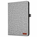 Miniatyrbild 4 av 5: Tabletskydd i tygstruktur för iPad 10.9 (2022), Fullt skyddande PU-läderfodral med kortfack och stativ