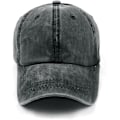Miniatyrbillede 3 af 5: Klassisk Unisex Baseball Cap Justerbar Vasket Farvet Bomuldshat