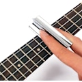 Miniatyrbilde 4 av 5: Gitar Slide Tone Bar i Rustfritt Stål for Dobro, Lap Steel Gitar, Hawaiigitar, Elektrisk Gitar Tilbehør - Krom