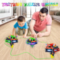 Miniatyrbild 5 av 5: Nyhet Tightrope Walking Tumbler Enhjulingsleksak, Fingertop Gyroscope Spinner Car, Tightrope Walker Anti Gravity Balance Robot, Two Modes of Unicycle An
