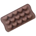 Miniatyrbillede 1 af 5: Bamutu Hjerte Silikone Chokoladeform 2 Stykker 15-hulrums Hjerteformet Chokoladeform Non-stick Silikone Slikforme Håndlavede DIY Voks Smelteforme Valen