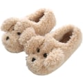 Pikkukuva 3 / 5: 36/37 Eu Talvitossut naisille, huopatossut, huopatossut, sisäkengät, pehmeä memory foam, mukavat, lämpimät ja pörröiset