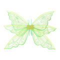 Miniatyrbilde 2 av 5: Fevinger for jenter kvinner, sommerfuglvinger for voksne, glitrende englevinger green1