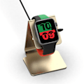 Miniatyrbilde 4 av 5: For Apple Watch Ultra 49mm/Series 8/7/6/5/4/SE/SE (2022)/3 Laderholderstativ (Ingen lader) Gold