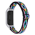 Pikkukuva 1 / 5: Xiaomi Mi Band 3/4 -rannekkeeseen nylonpunottu kellon ranneke, vaihdettava, säädettävä ja joustava Style 14