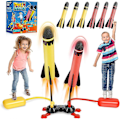 Miniatyrbild 5 av 5: Leksaker för pojkar 3-10 år, Raketuppskjutningsleksak för barn, presenter till pojkar och flickor 3-12 år, utomhusleksaker, pojkleksaker, ålder 3 4 5 6, trädgårdsleksaker, trampleksak R
