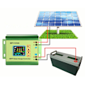 Miniatyrbild 2 av 5: Grön Solpanel Laddare, MPT-7210A Aluminium Legering LCD Display MPPT Solpanel Laddningsregulator för Batteri